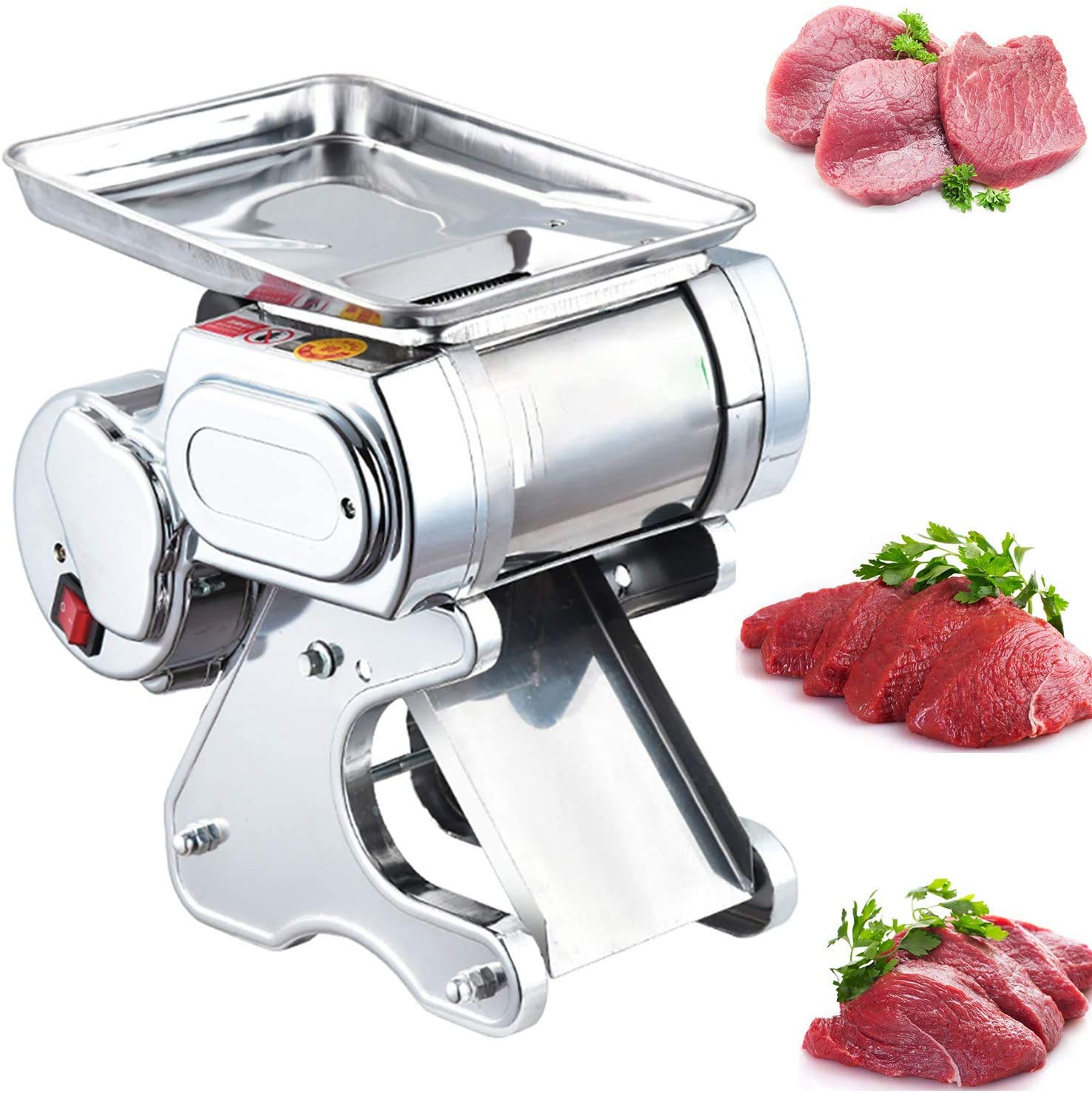 NEWTRY 2.5mm Replacement Blade for Electric Meat Slicer - Compatible with Vegetables, Deli Foods, Fish Cutting Machine - Perfect for Home Kitchens & Commercial Use