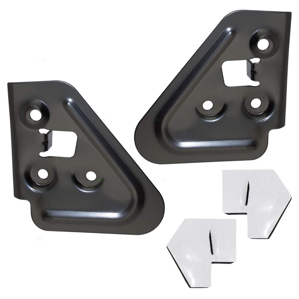 Brock Replacement Manual Towing Mirrors for 94-02 Chevy/GMC Pickup Trucks - Durable Side View Mirrors for Safer Towing & Enhanced Visibility | Perfect for Trailers, Boats & Heavy Loads