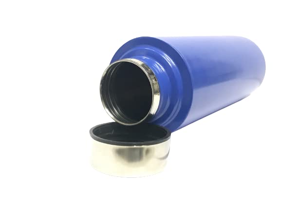 Dynore 1000ml Stainless Steel Navy Blue Water Bottle - Insulated Thermos for School, Office, Gym & Outdoor Activities | BPA-Free Leakproof Design