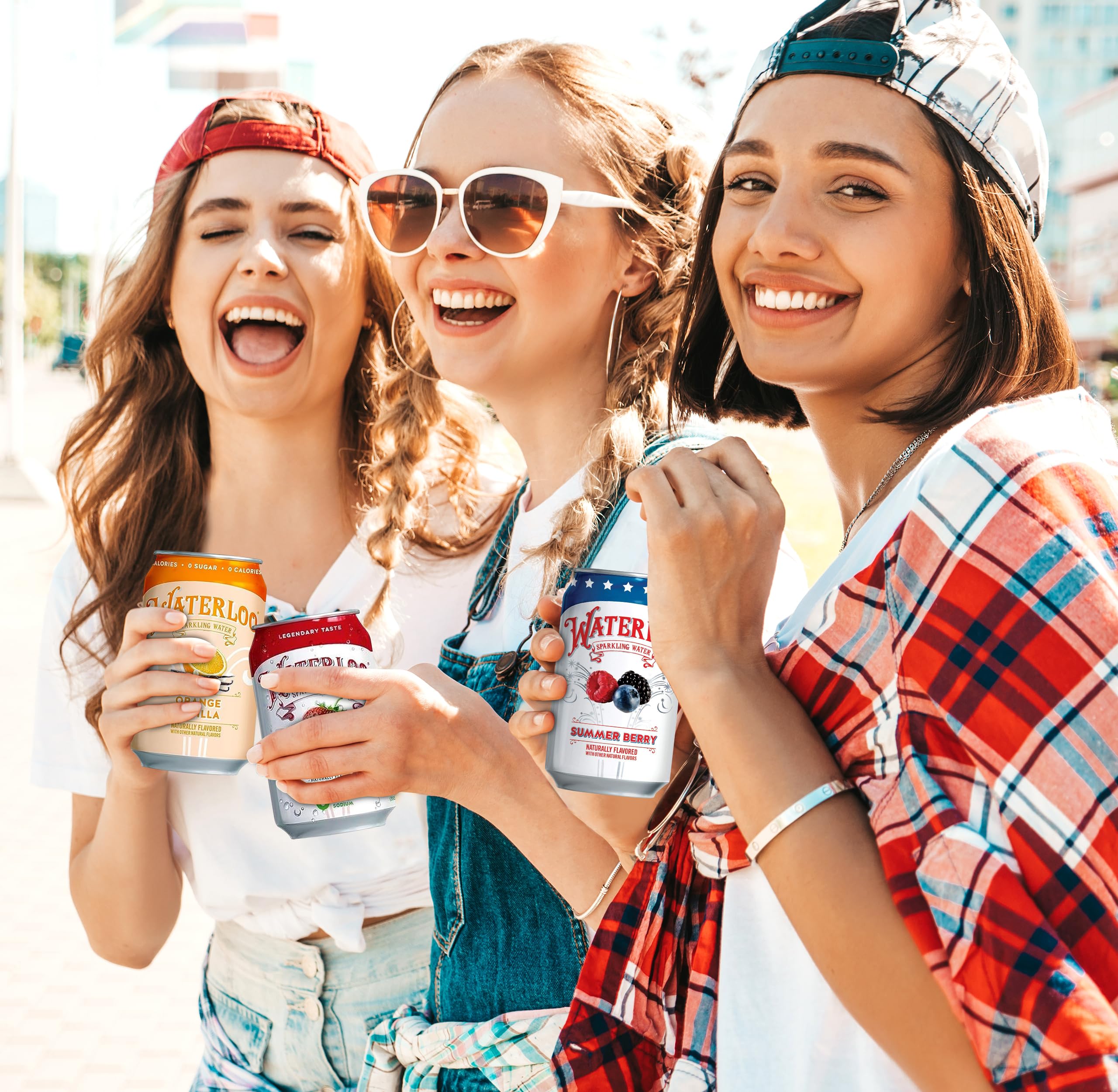 Waterloo Sparkling Water Variety Pack - 12 Sugar-Free Flavored Sparkling Water Cans (12 Fl Oz) | Perfect for Hydration, Parties & Healthy Refreshment