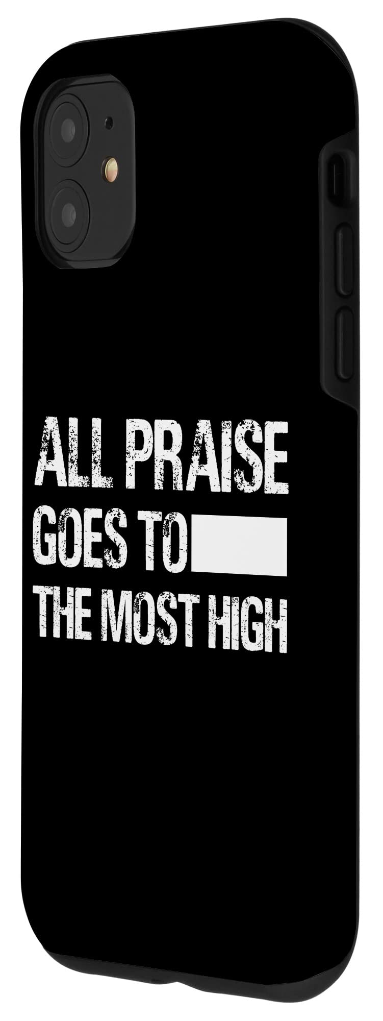 iPhone 11 Case - Black Hebrew Israelite All Praise Protective Phone Cover | Durable Slim Fit for Everyday Use & Religious Expression