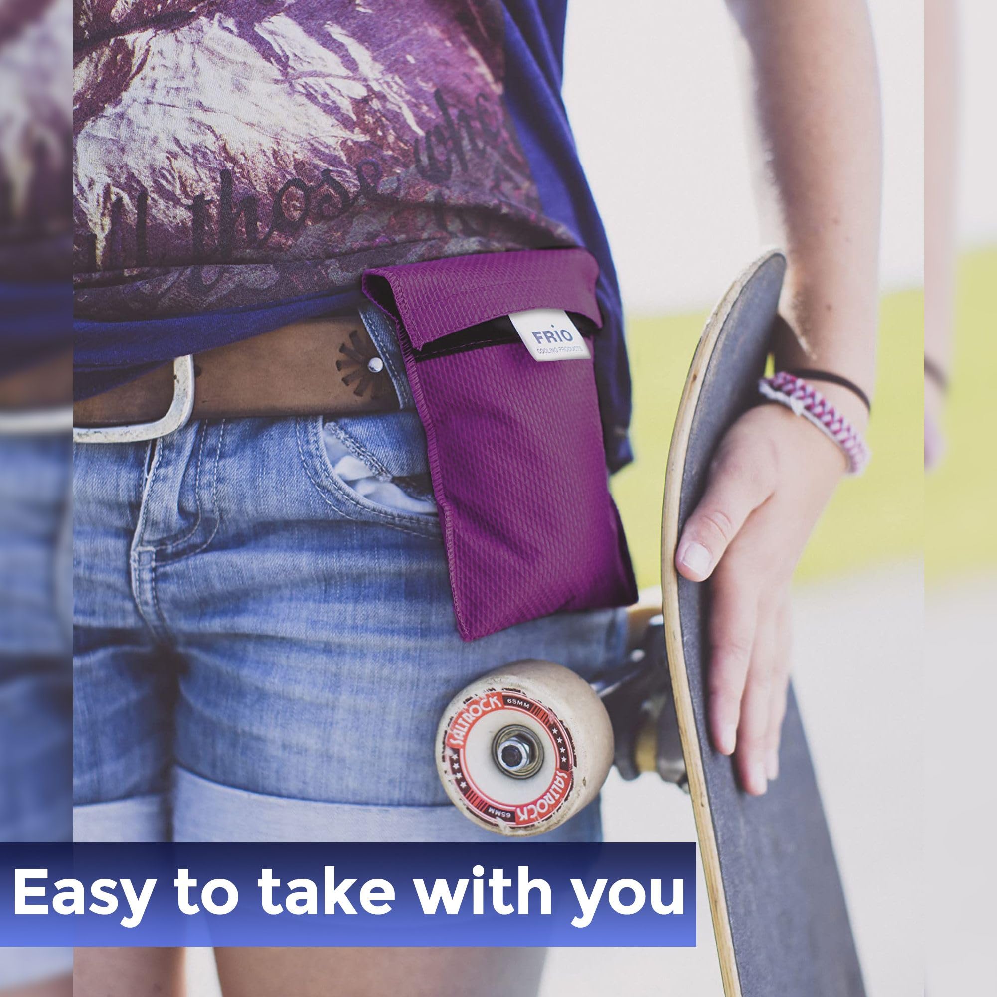 Frio Insulin Cooling Pump Wallet - Diabetic Travel Case for Medication Storage | Portable Insulin Cooler for Travel, Work & Outdoor Activities