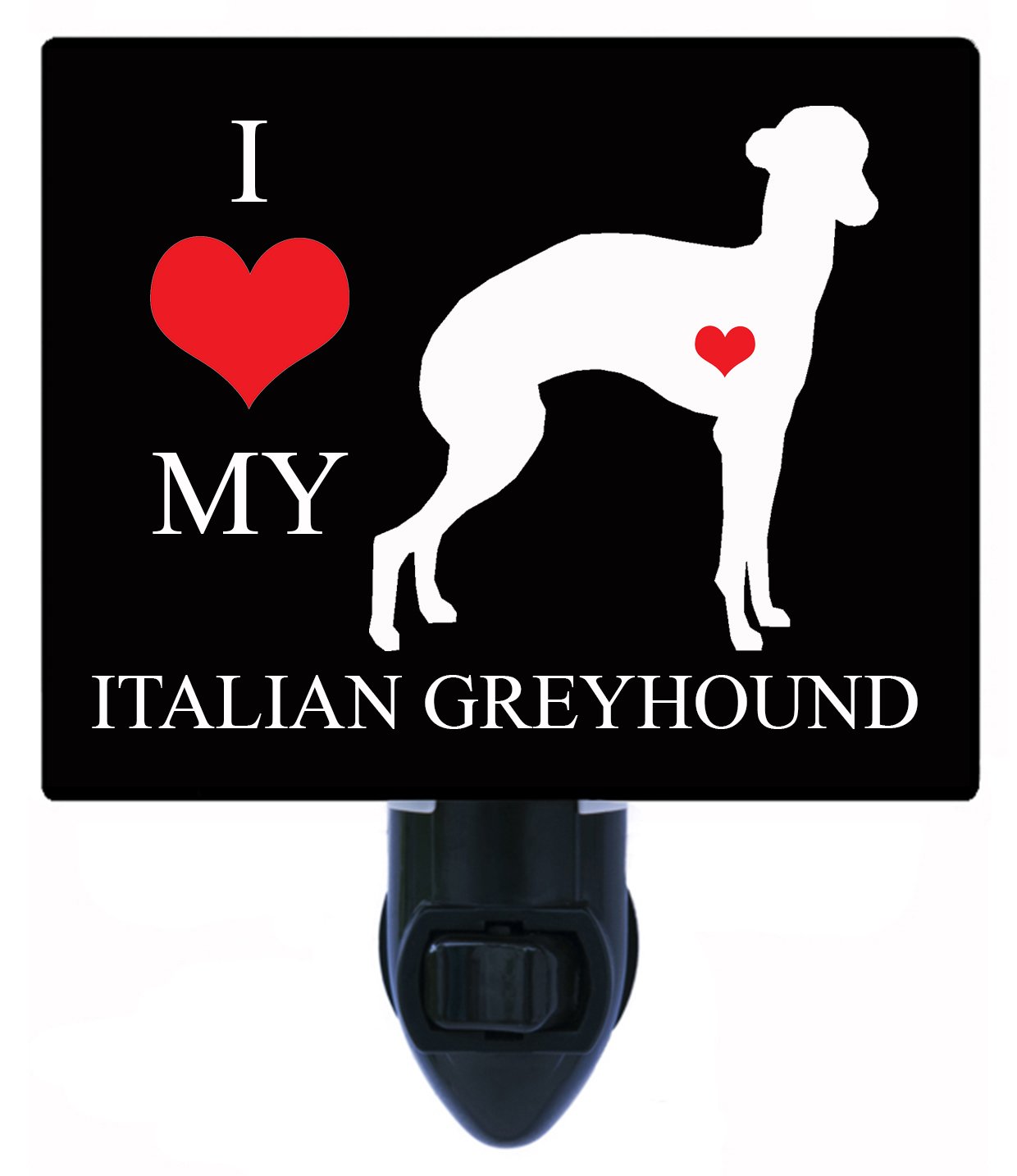 Italian Greyhound Night Light - Cute Dog Lover's Gift for Bedroom, Nursery, or Home Decor - Perfect for Pet Owners & Dog Enthusiasts