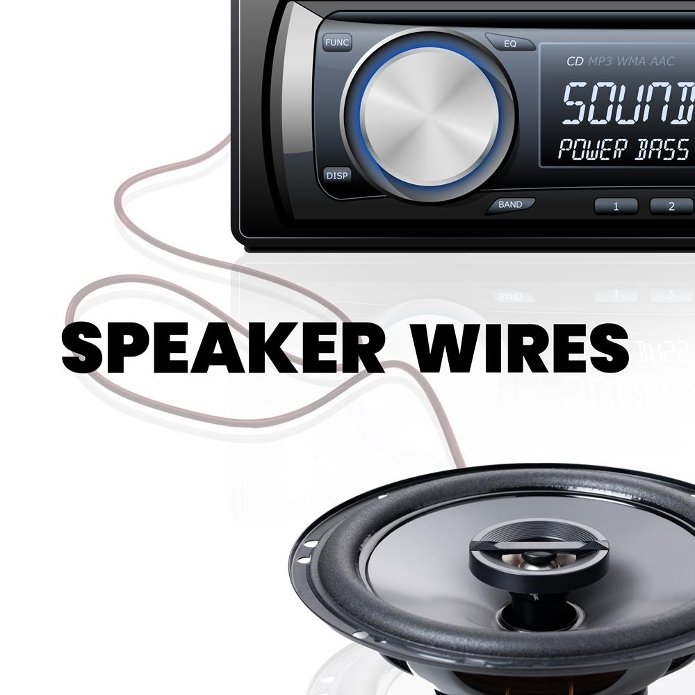 4 AWG Car Stereo Amplifier and Subwoofer Wiring Kit - Complete Power & Ground Cable Set for Car Audio System Installation - Perfect for Upgrading Your Vehicle's Sound System