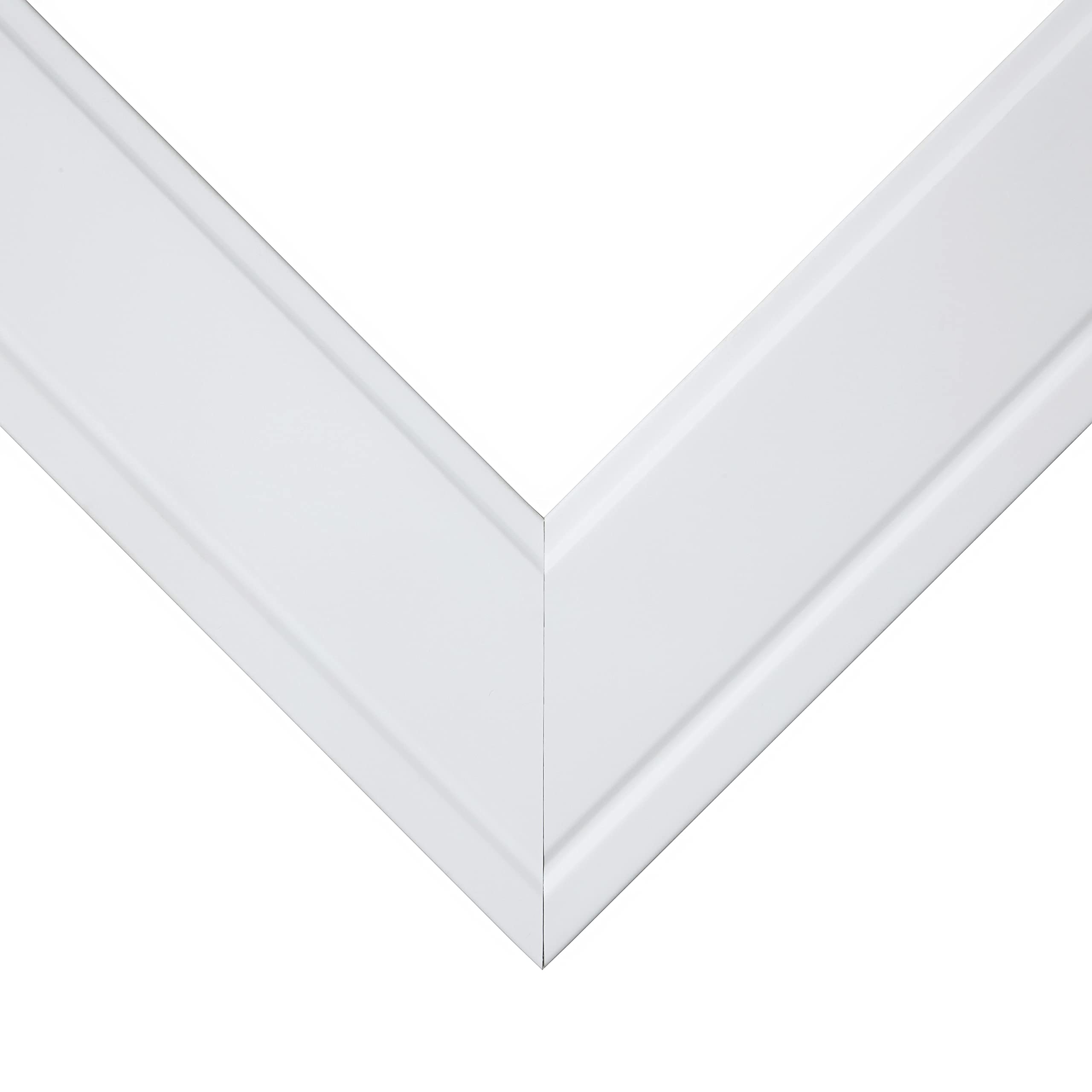 Craig Frames Contemporary Inspirations 10x12 Inch White Picture Frame Set of 4 - Perfect for Wall Decor, Photo Displays & Home Office Decorations