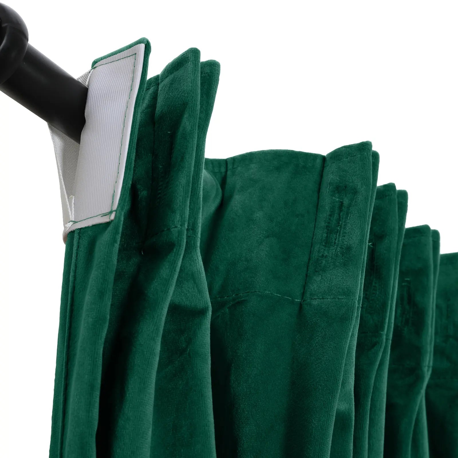 Birkin Velvet Curtain Pleated - Luxurious Blackout Drapes for Living Room & Bedroom - Elegant Window Treatment for Home Decor