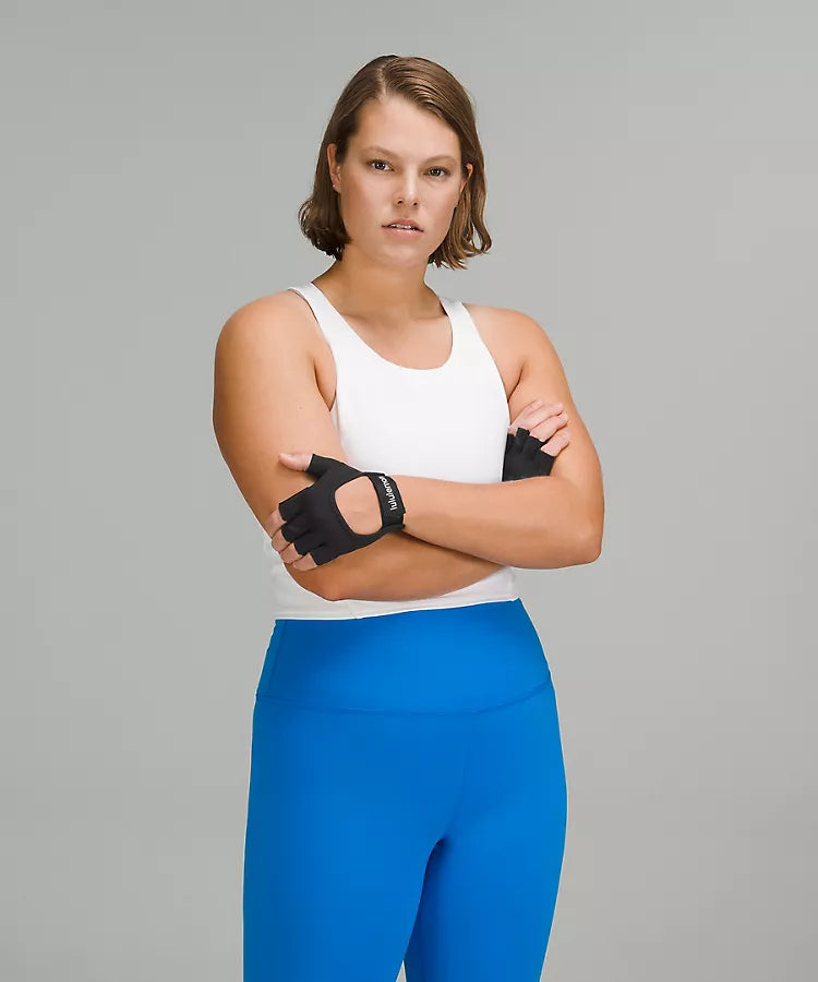 Lululemon Wunder Train Gloves for Women - Breathable Workout Gloves with Grip - Perfect for Yoga, Gym Training & Weightlifting