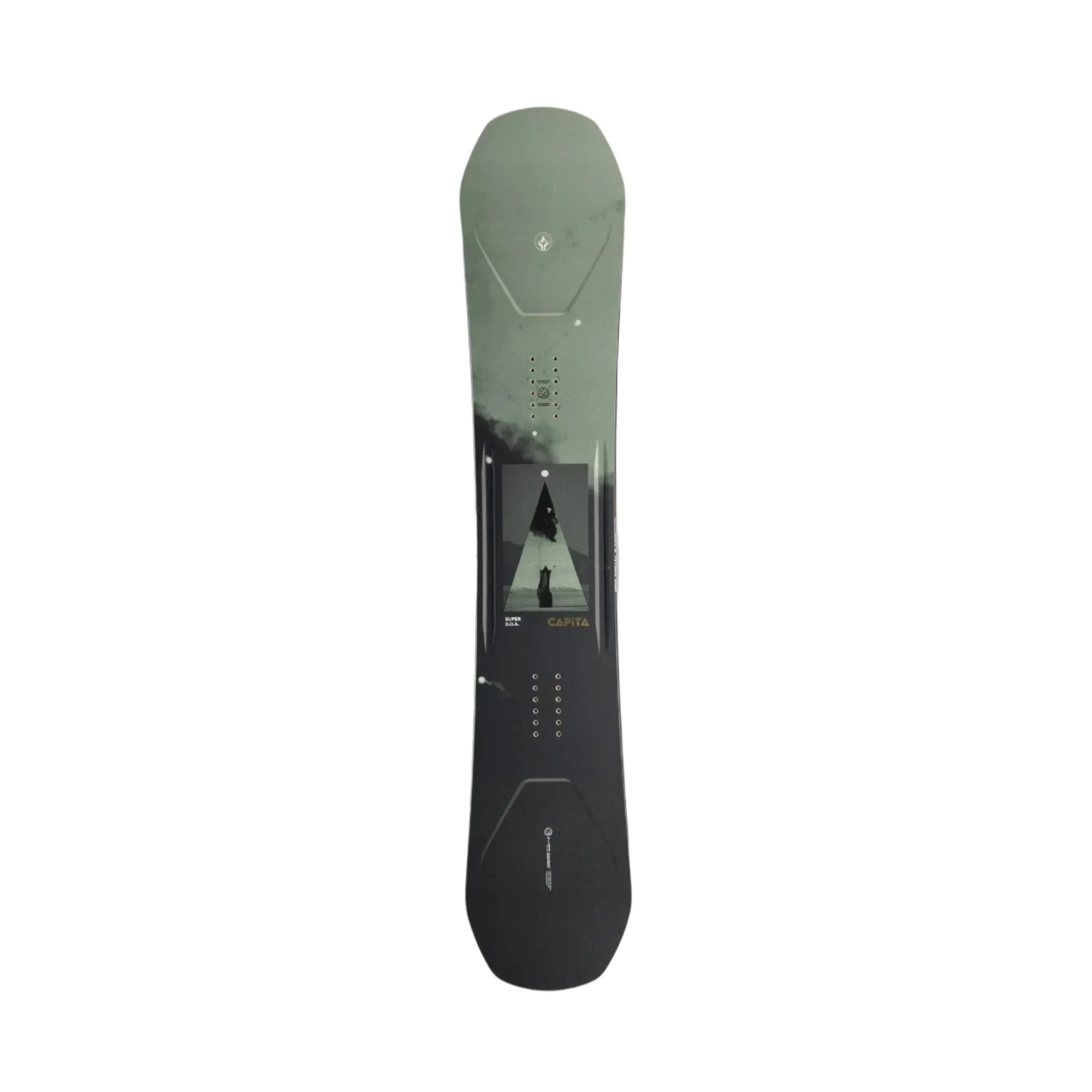 Capita Super D.O.A. Snowboard 2025 - Premium All-Mountain Freestyle Snowboard for Men & Women | Perfect for Park, Powder & Backcountry Riding