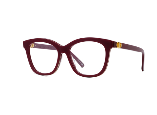 Christian Dior30 MONTAIGNE MINIO B2I 3500 Opal Bordeaux Round Women's Eyeglasses