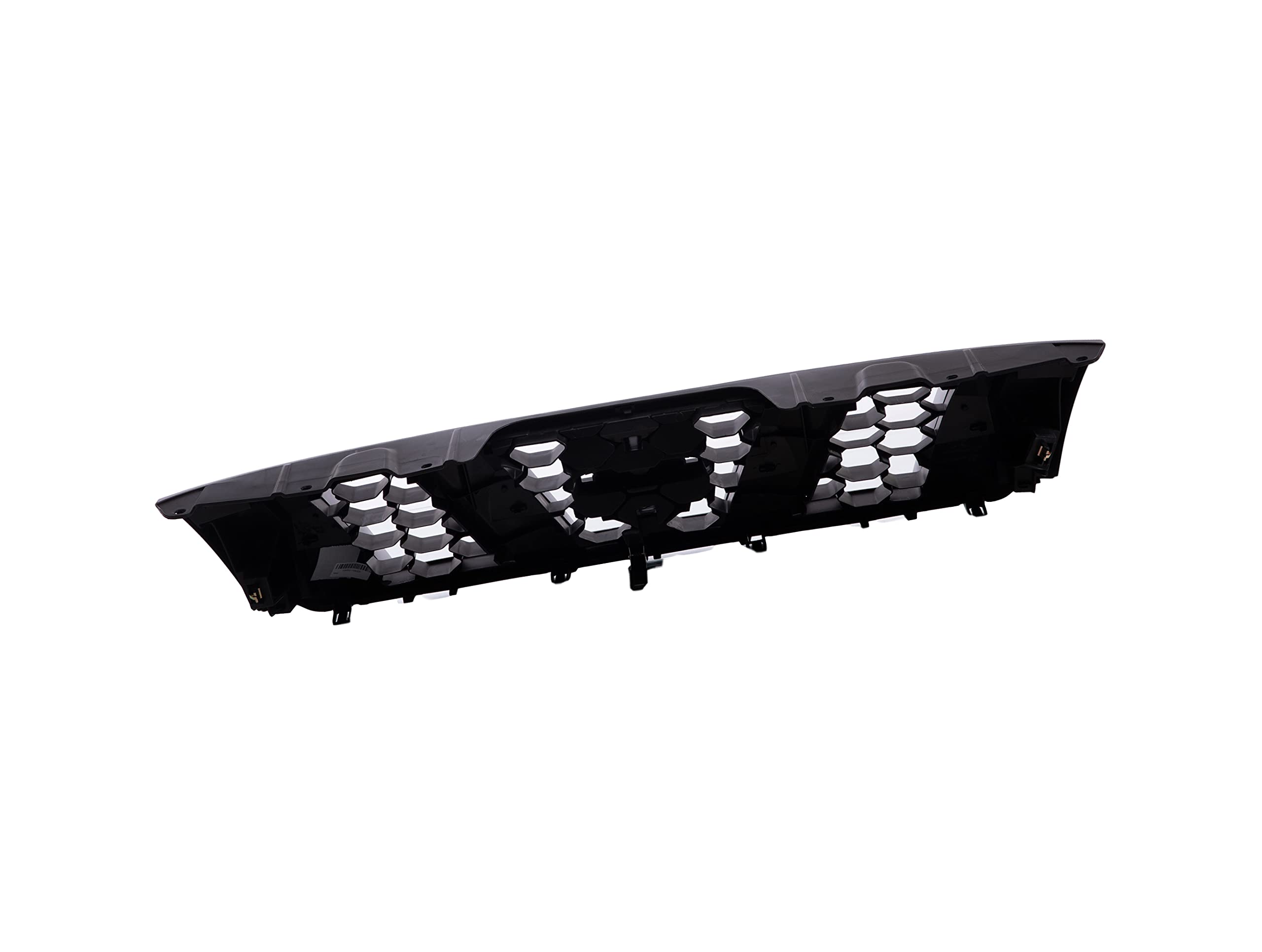 Replacement Front Grille Assembly with Silver Frame & Dark Gray Insert - Compatible with 2005-2008 Nissan Xterra | Perfect for Off-Roading & Truck Customization