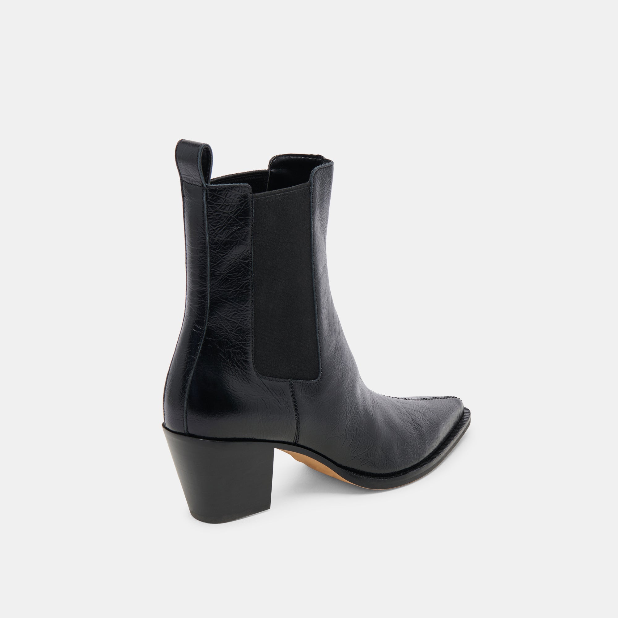SHADIE H2O Waterproof Booties - Midnight Crinkle Patent Leather Women's Shoes for Beach, Pool & Outdoor Activities