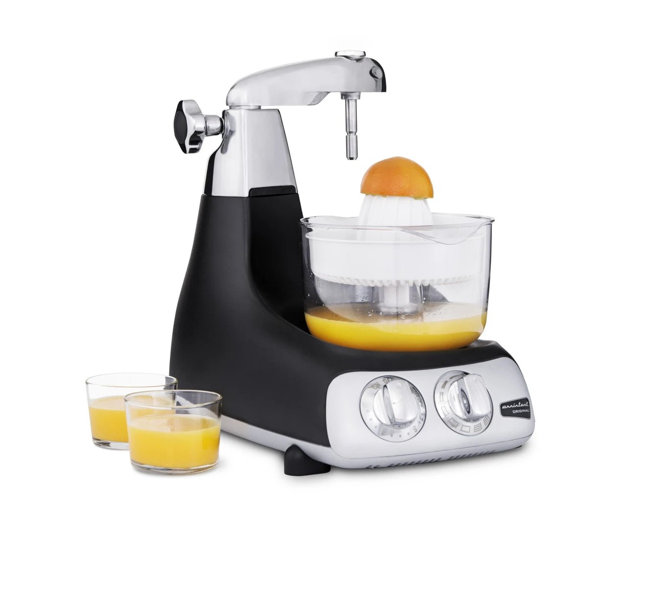 Ankarsrum Citrus Press - Premium Electric Juicer for Fresh Orange, Lemon & Grapefruit Juice - Perfect for Breakfast, Healthy Drinks & Cocktails