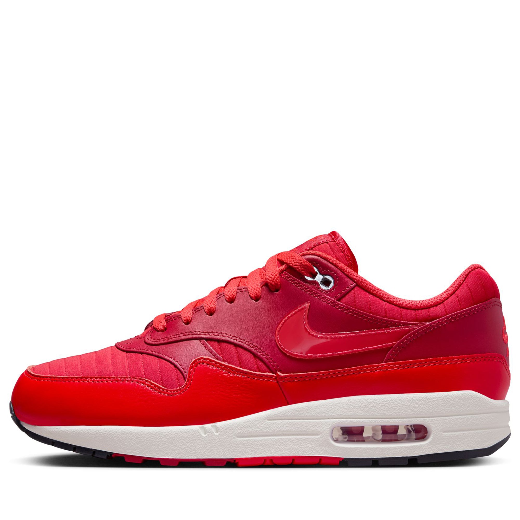 Nike Air Max 1 Running Shoes - Gym Red/Sail Colorway - Lightweight Cushioned Sneakers for Men & Women - Perfect for Gym, Running & Casual Wear