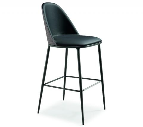 Midj Lea M TS Stool - Modern Adjustable Bar Stool for Kitchen, Dining & Home Office - Comfortable & Stylish Seating Solution