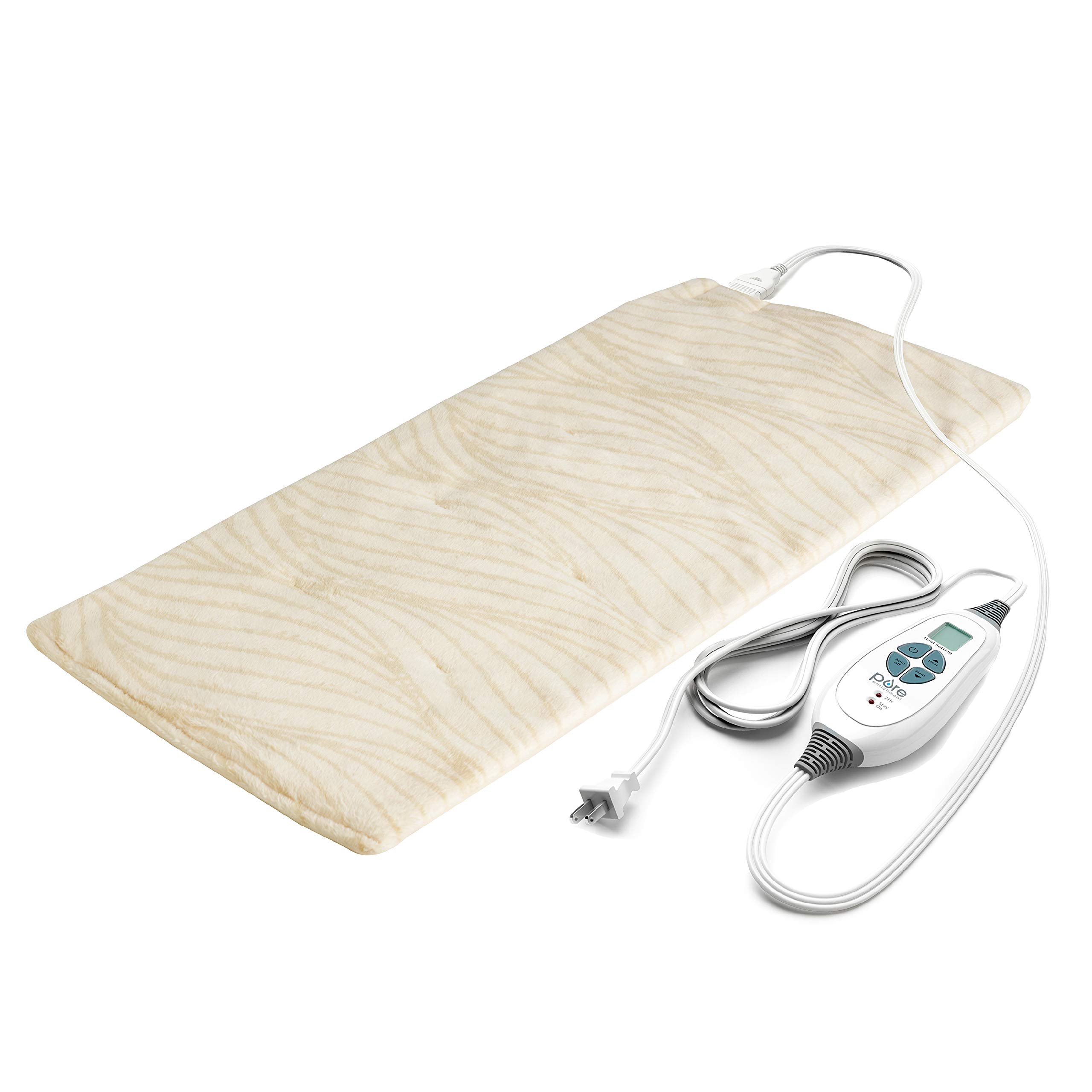 PureRelief Luxe Micromink Electric Heating Pad 12