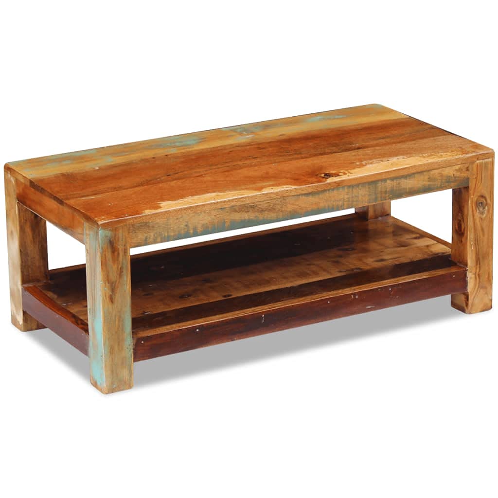 Reclaimed Wood Coffee Table - 35.4