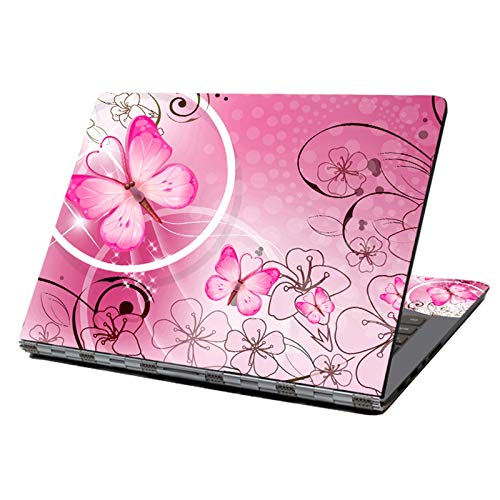 Pink Butterflies & Flowers