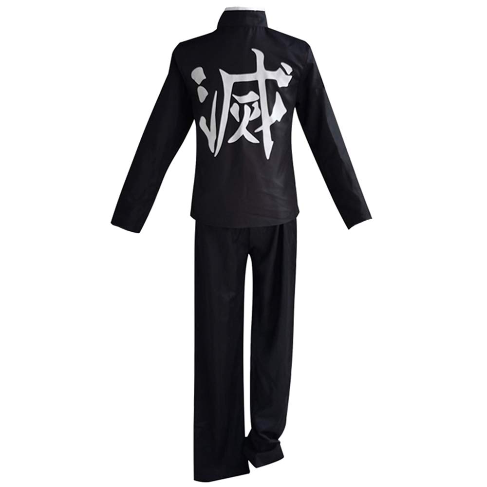 Anime Comic Cosplay Costume - Demon Slayer Shinazugawa Genya Outfit for Halloween & Conventions