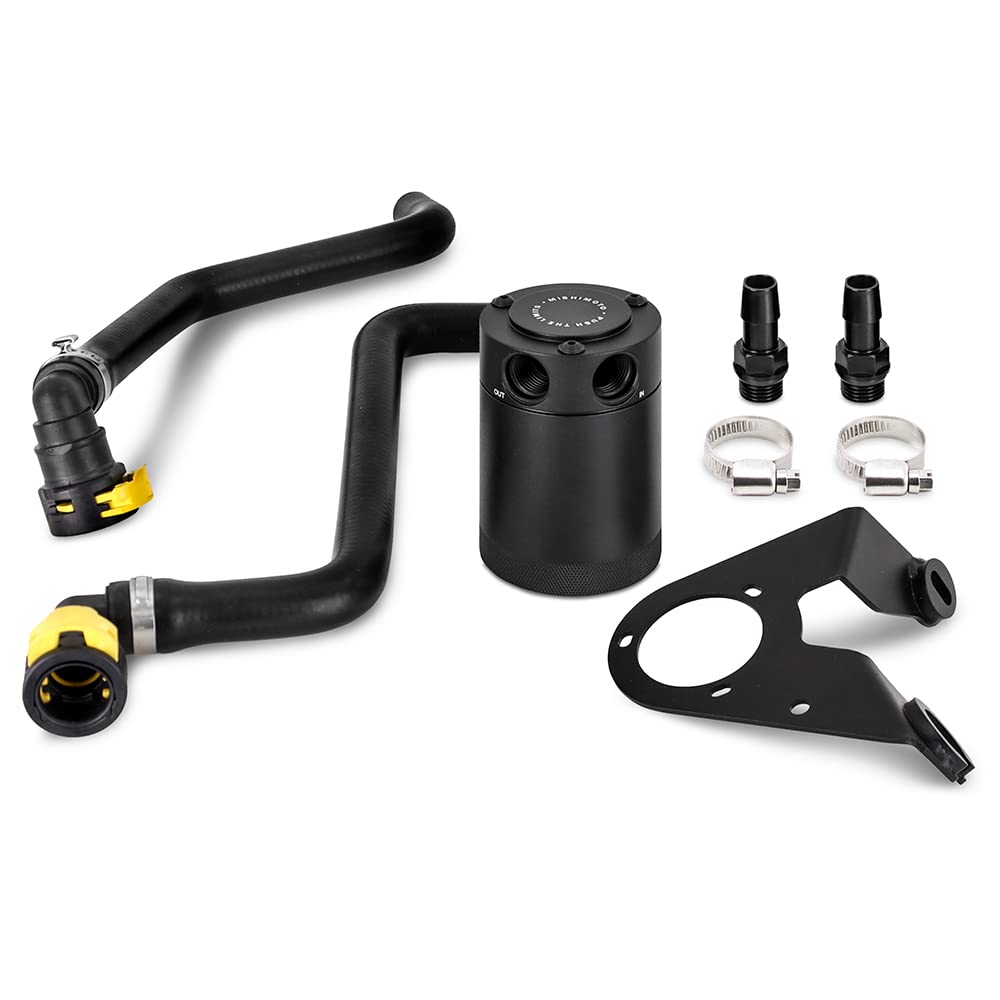 High Performance Baffled Oil Catch Can Kit for 2021+ Ford Bronco 2.7L - Reduces Engine Sludge & Improves Performance - Perfect for Off-Roading & Daily Driving