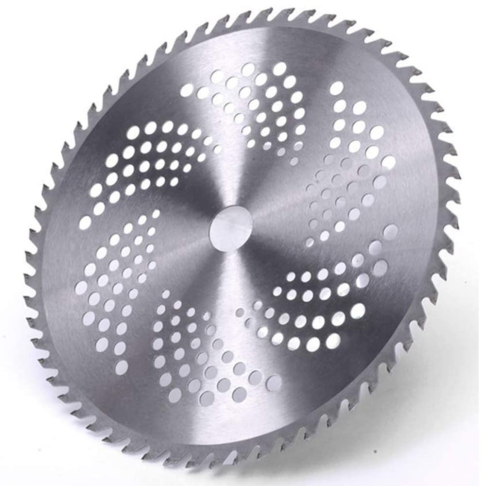 60-Tooth Manganese Steel Lawn Mower Blade - Heavy Duty Replacement Circular Cutter for Grass, Brush & Trees | Compatible with Most Riding & Push Mowers | Perfect for Yard Maintenance, Landscaping & Professional Use