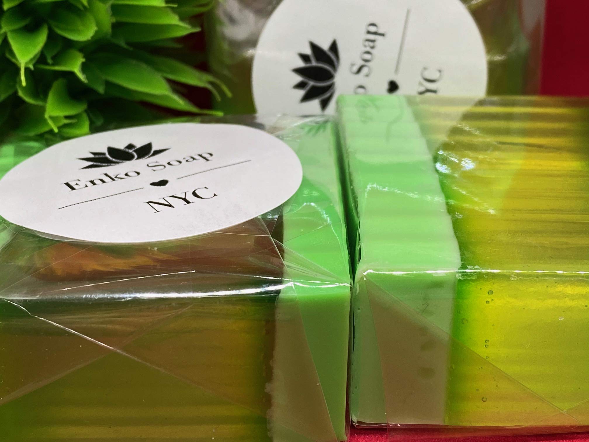 Natural Lime Scented Soap Bars for Fresh & Refreshing Skin | Handmade Organic Soap for Shower, Bath & Gift