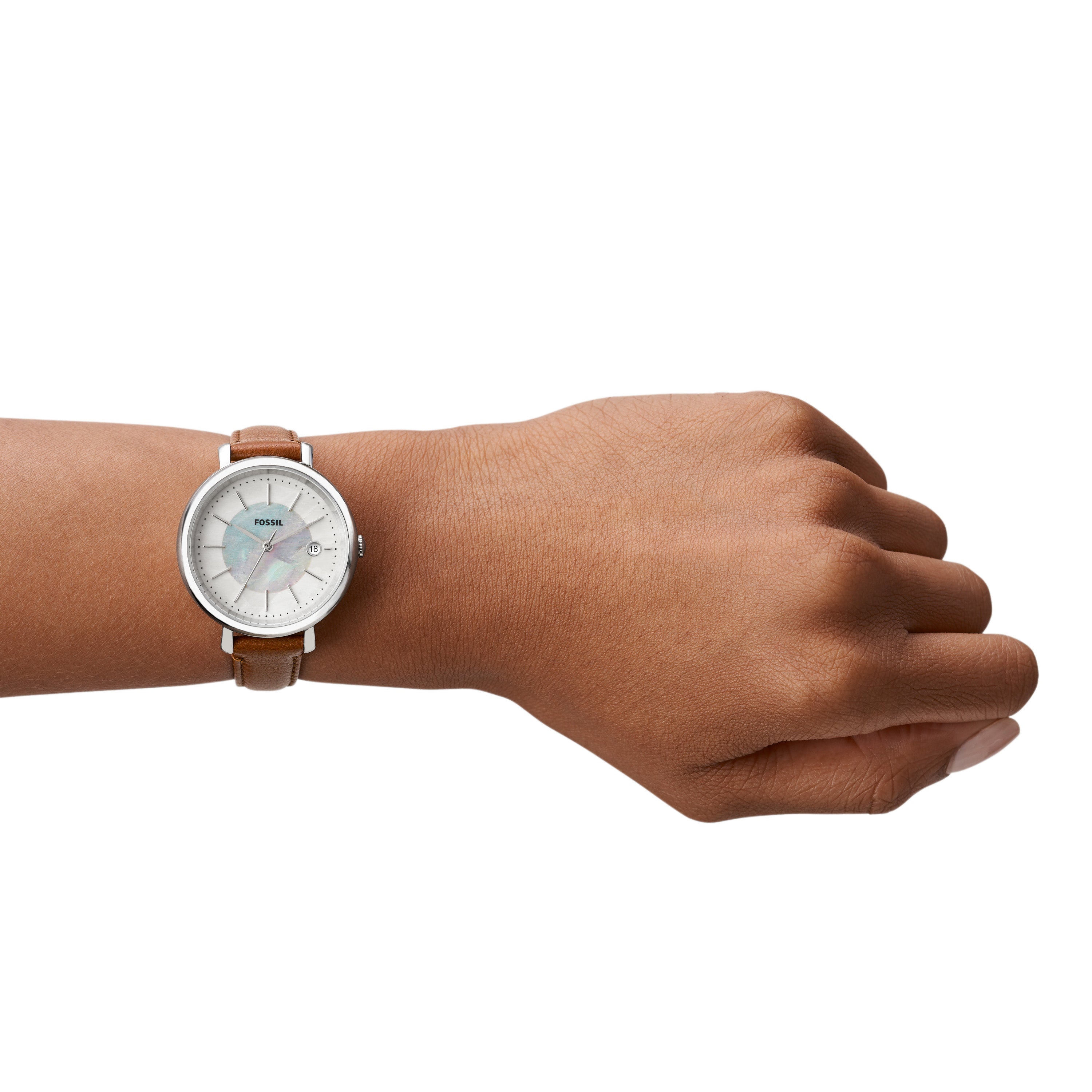 Fossil ES5090 Jacqueline Solar-Powered Watch - Stylish Women's Casual & Dress Watch for Everyday Wear, Work, and Special Occasions