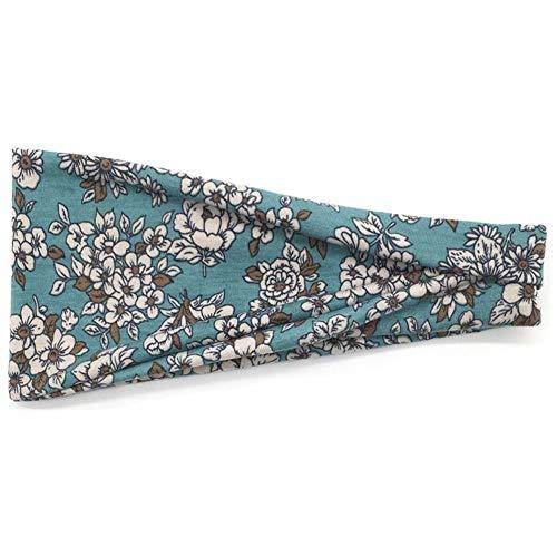Stylish Printed Hair Bands Set for Women - 6 Pack Fashion Hair Accessories for Ponytail, Bun & Everyday Use - Perfect for Workout, Office & Casual Wear