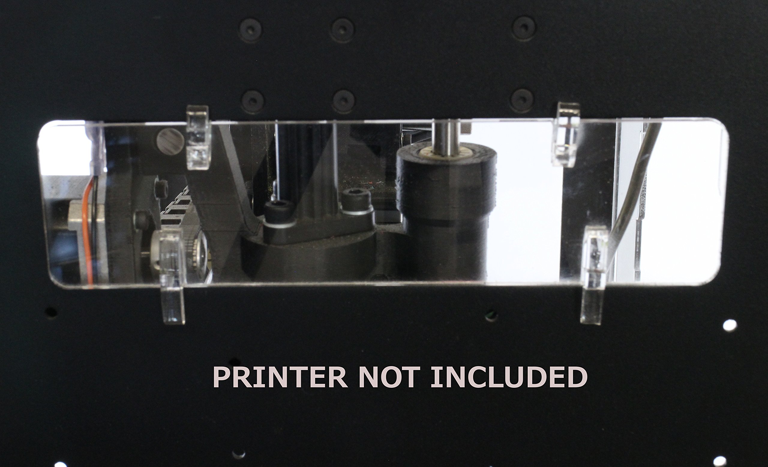 Lulzbot Mini 3D Printer Lexan Enclosure with Top Plate - Protective Cover for Dust & Noise Reduction, Perfect for Home & Office 3D Printing Workspaces