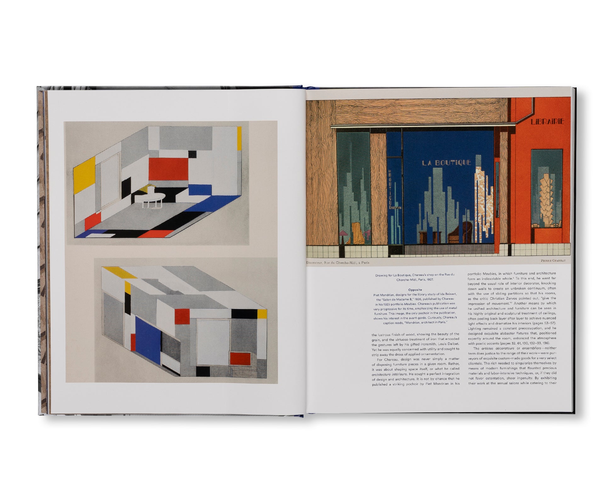 Pierre Chareau Modern Architecture & Design Book - Contemporary Home Decor Inspiration for Architects & Interior Designers | Perfect for Office, Library & Coffee Table Display