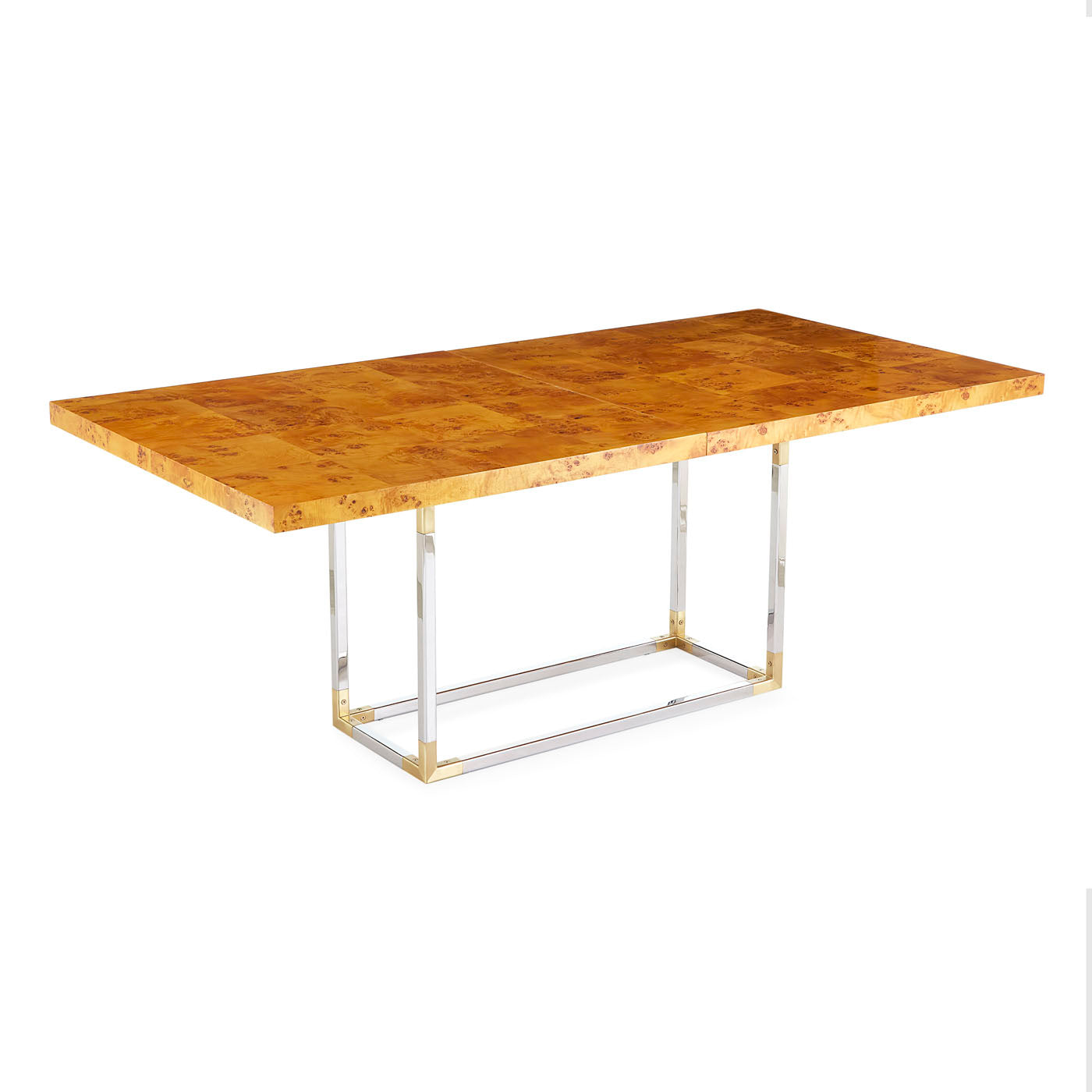 Modern Bond Dining Table - Solid Wood Kitchen Table for 6 - Perfect for Family Dinners & Entertaining Guests