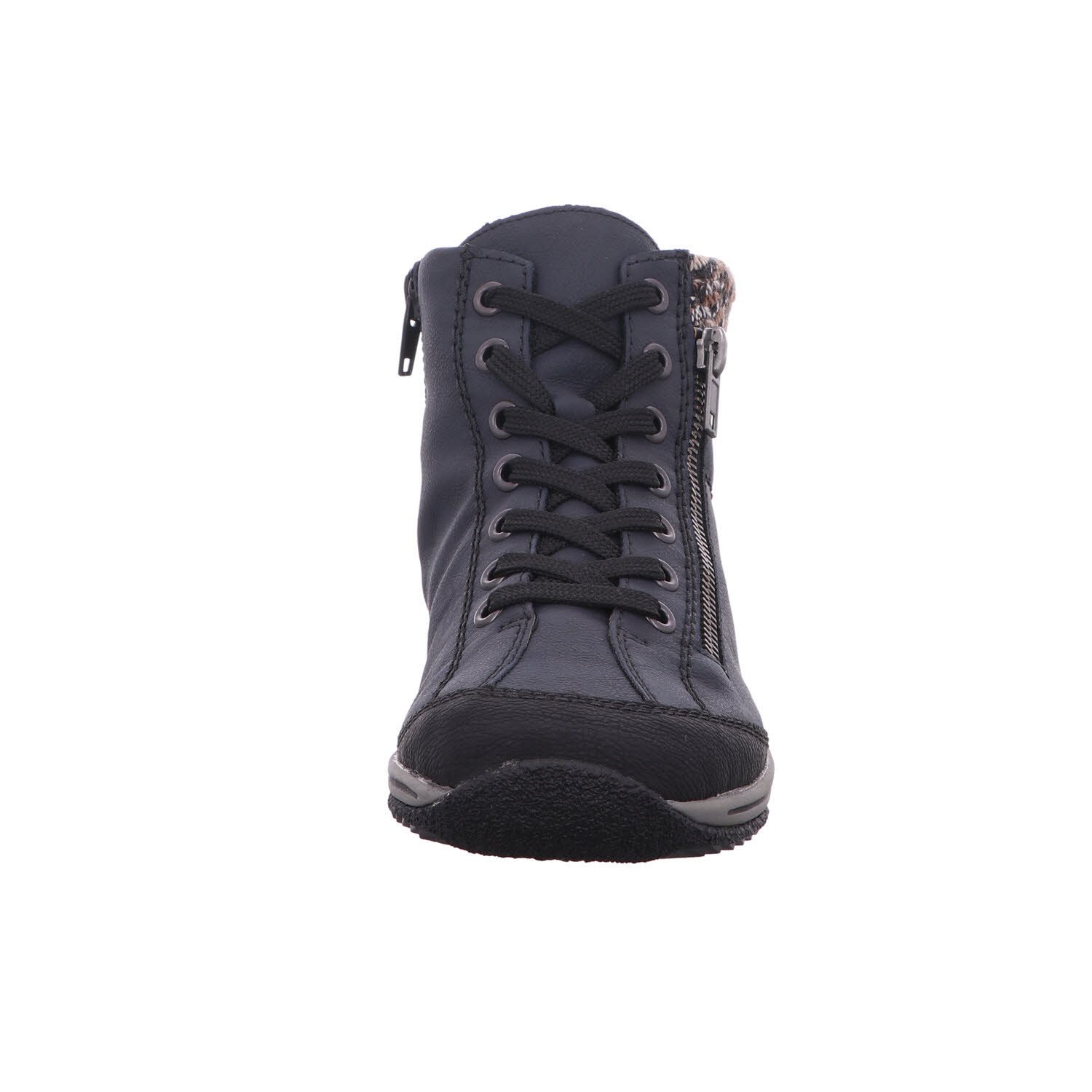 Rieker Women's Hi-Top Sneakers - Comfortable Casual Shoes for Walking, Running & Everyday Wear | Fashionable Lace-Up Design for Work, Travel & Outdoor Activities