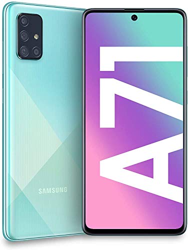 Samsung Galaxy A71 SM-A715F/DS 128GB 6GB RAM 4G LTE Smartphone - 64MP Quad Camera, Octa-Core Processor, Android (Renewed, Black) | Perfect for Travel, Photography & Daily Use in USA, Latin America & Europe