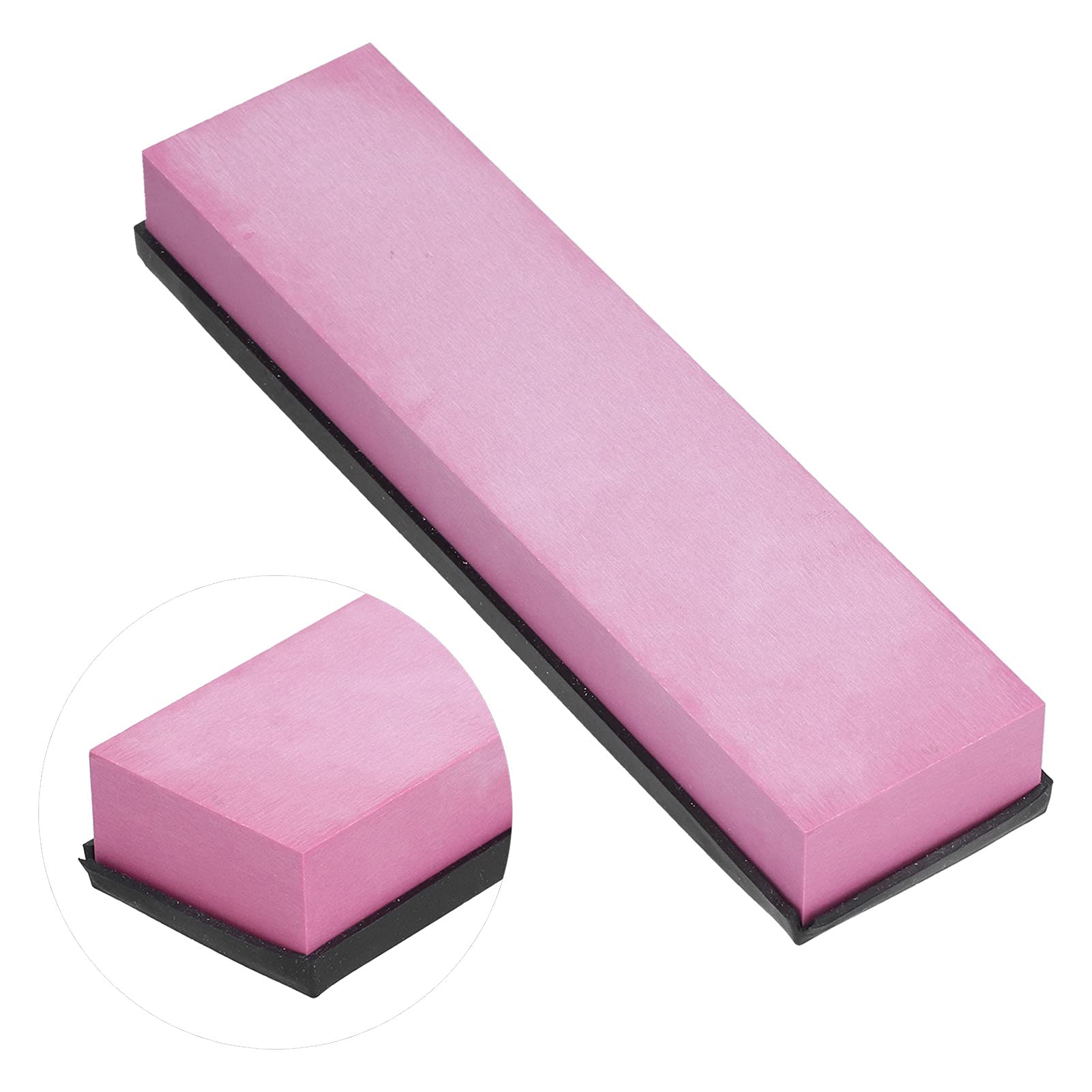 Premium 3000 Grit Knife Sharpening Stone - Professional Whetstone Set with Ruby Fine Grinding Surface, 200x50x25mm Rectangle Sharpener for Kitchen Knives, Hunting & Pocket Blades - Perfect for Home Chefs, Outdoor Enthusiasts & DIY Projects