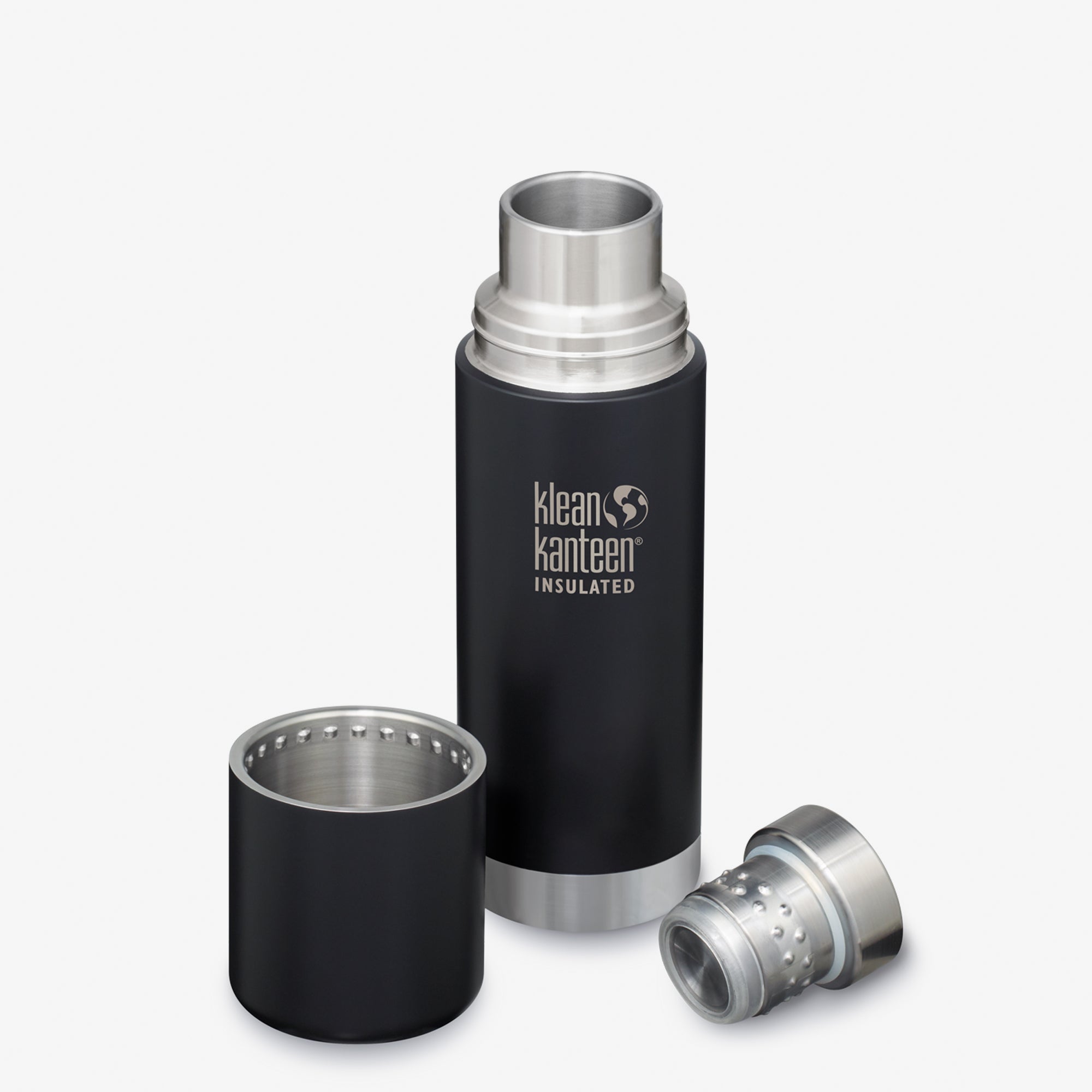 16oz (500ml) TKPro Insulated Stainless Steel Water Bottle - Leak Proof, Double Wall Vacuum Thermos for Hot & Cold Beverages - Perfect for Hiking, Camping, Office & Gym