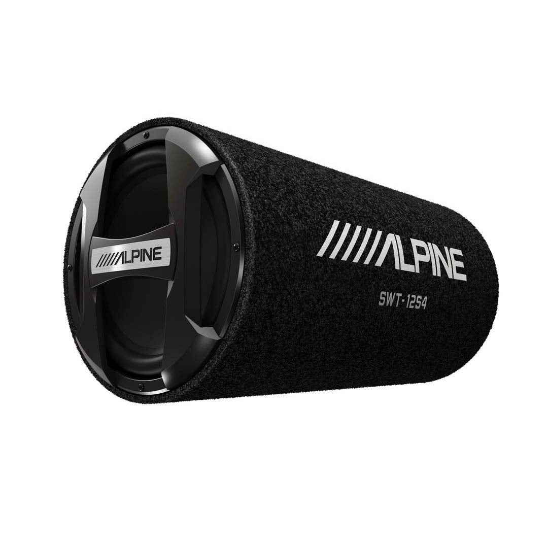 Alpine SWT-12S4 12-Inch Loaded Subwoofer Bass Tube - 1500W Peak Power for Deep Bass - Perfect for Car Audio & Home Theater Systems
