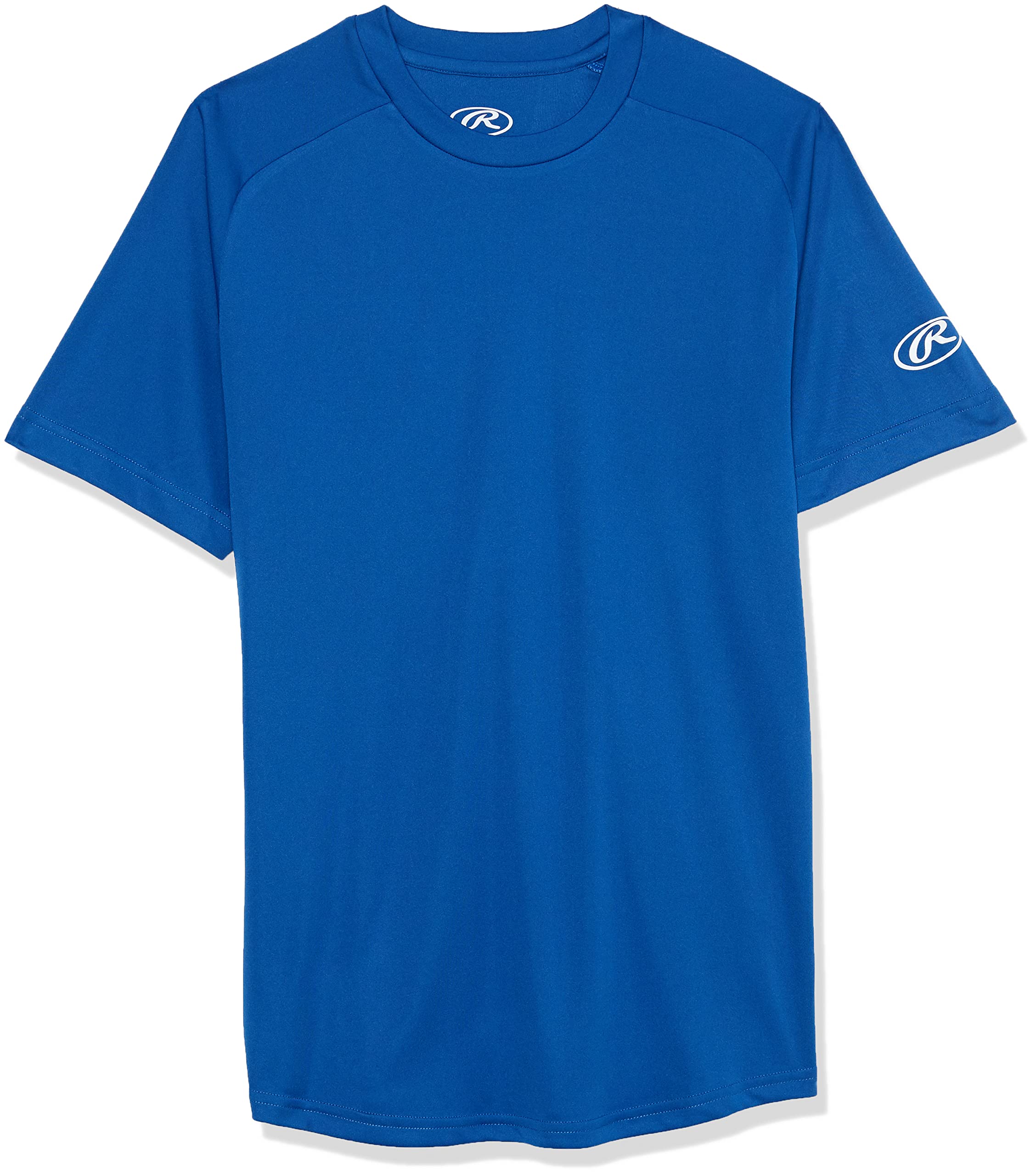 Rawlings Boys' Crew Neck T-Shirt - Soft Cotton Short Sleeve Tee for Kids - Perfect for School, Sports & Casual Wear