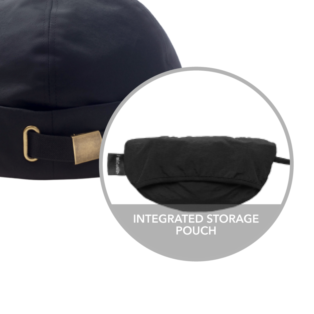 Men's Docker Hat - Waterproof & UV Protection Sun Hat for Outdoor Activities - Perfect for Hiking, Fishing, and Beach