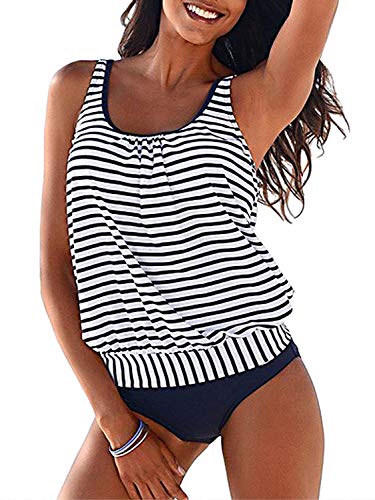 Blue White Striped