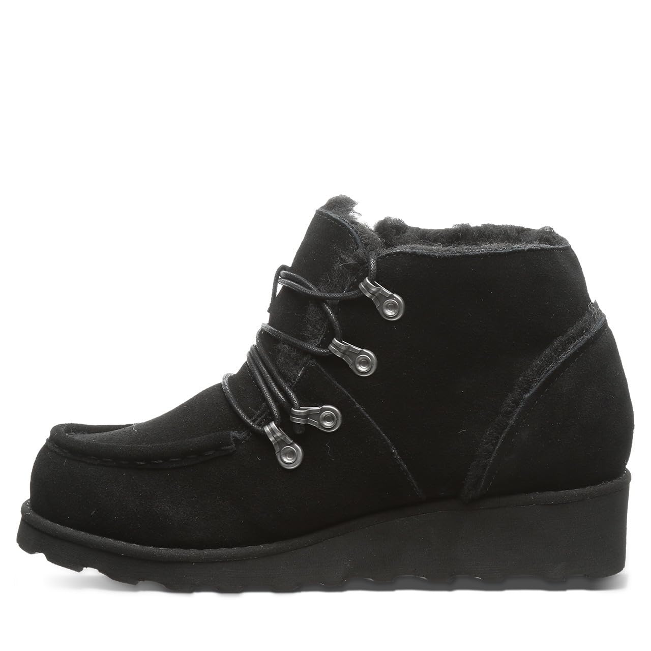 BEARPAW Women's Malinda Suede Winter Boots - Comfortable & Warm Ankle Booties for Casual Outfits, Snow Days & Outdoor Adventures
