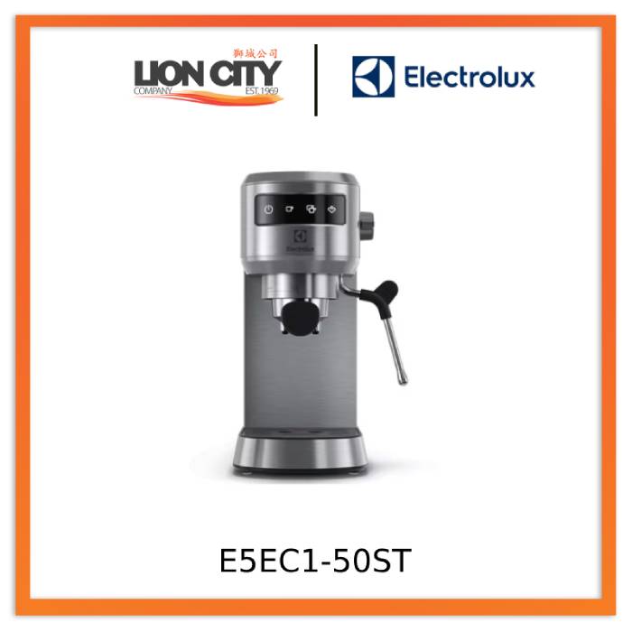 Electrolux E5EC1 50ST 1L UltimateTaste 500 Espresso Coffee Machine - Premium Home Barista Espresso Maker for Coffee Lovers, Perfect for Kitchen, Office or Gifting