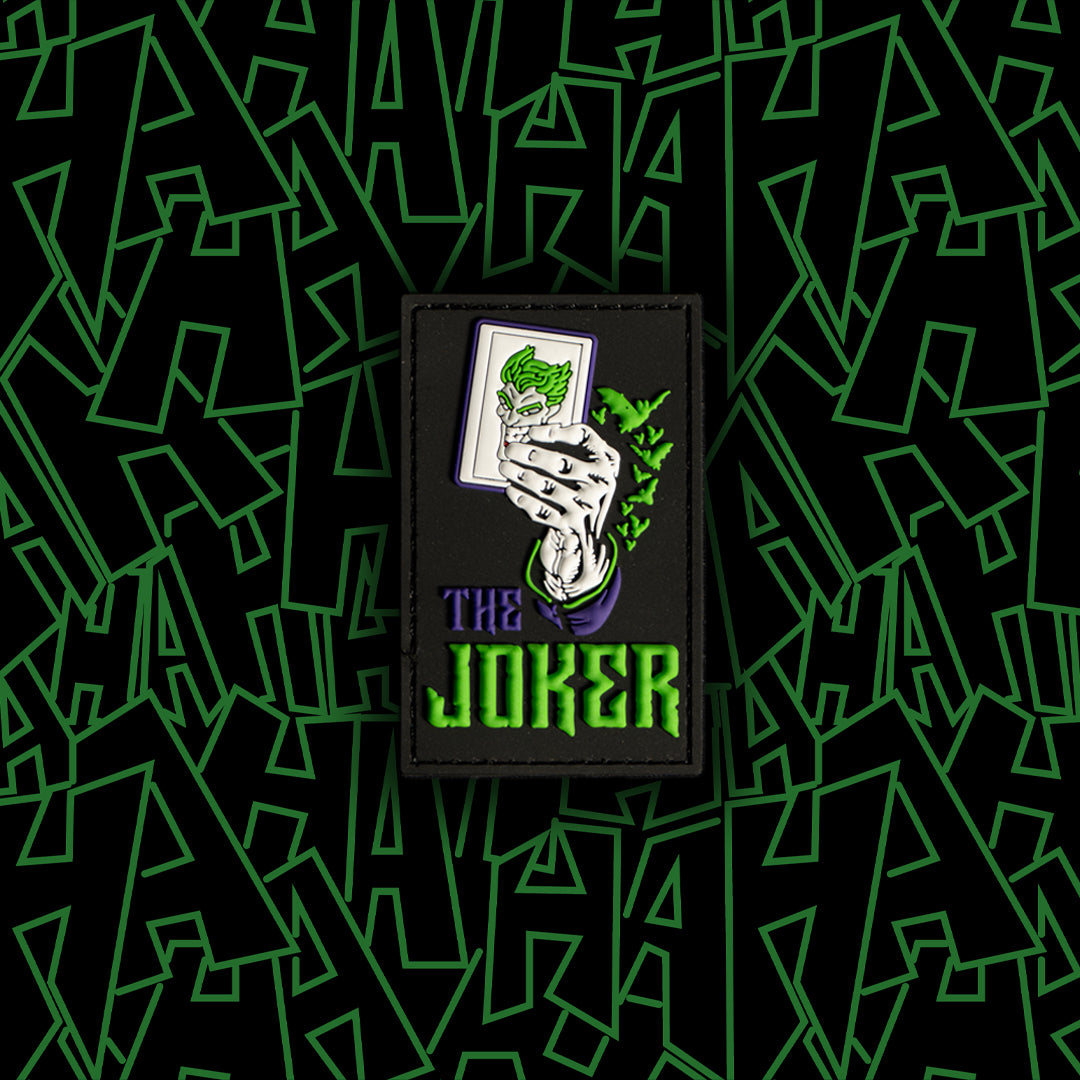 The Joker Embroidered Iron-On Patch - DIY Costume, Jacket & Backpack Decoration for Cosplay, Halloween & Comic Con