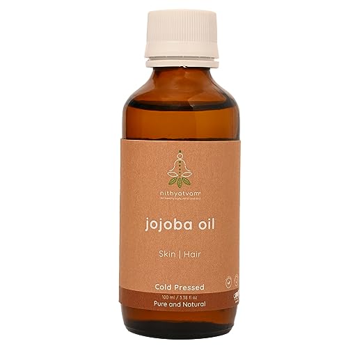 100% Pure Cold Pressed Jojoba Oil for Hair & Skin | Natural Carrier Oil | Moisturizing & Nourishing | Perfect for Massage, Aromatherapy & DIY Beauty Products