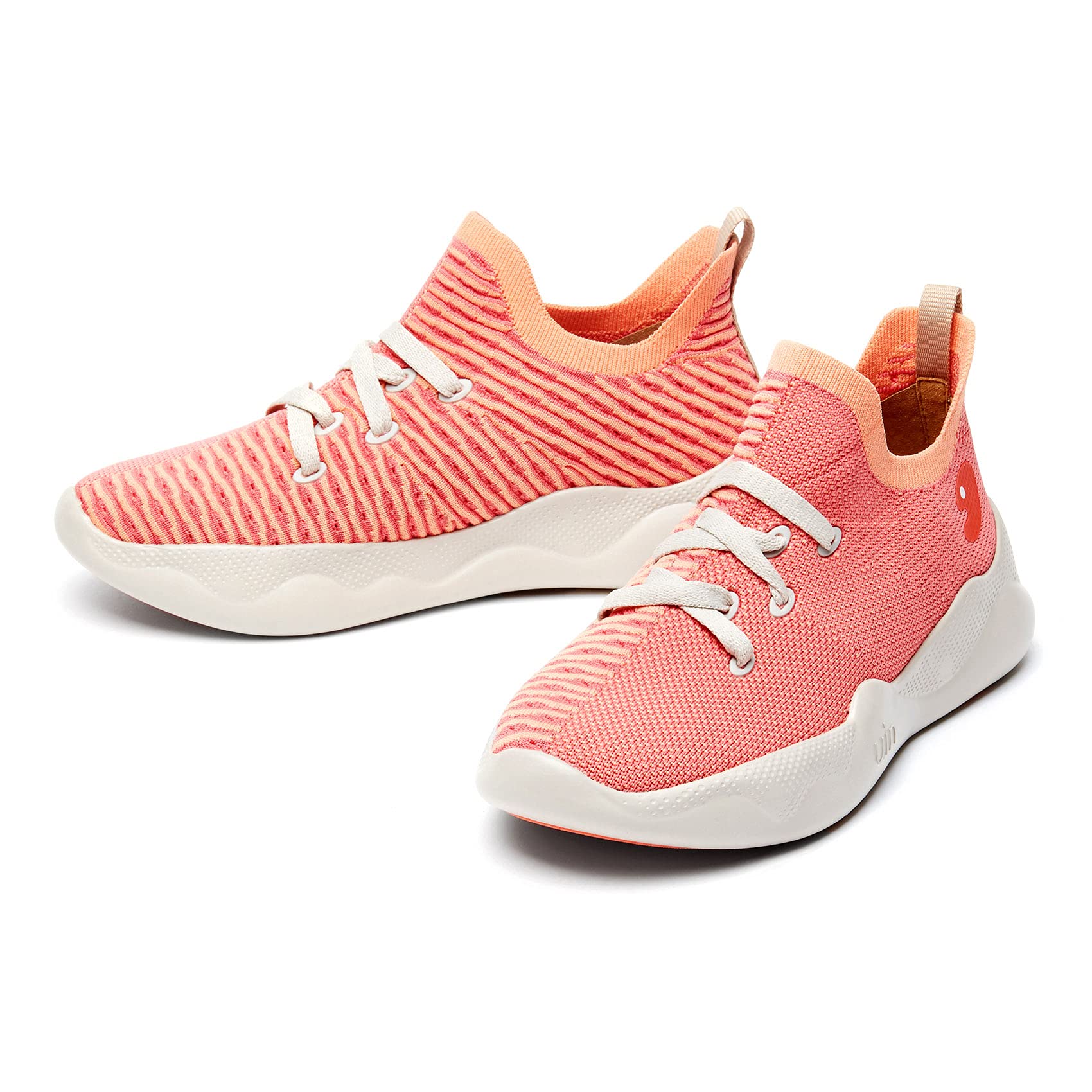 UIN Women's Fashion Sneakers - Lightweight Walking Shoes for Women, Comfortable Slip On Casual Shoes with Artistic Painting Design, Perfect for Travel, Workout & Daily Wear