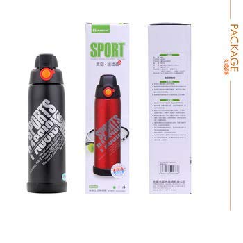 Delavala Double Wall Vacuum Insulated Steel Water Bottle - 800ml, Keep Hot & Cold, Perfect for Outdoor, Gym & Office Use
