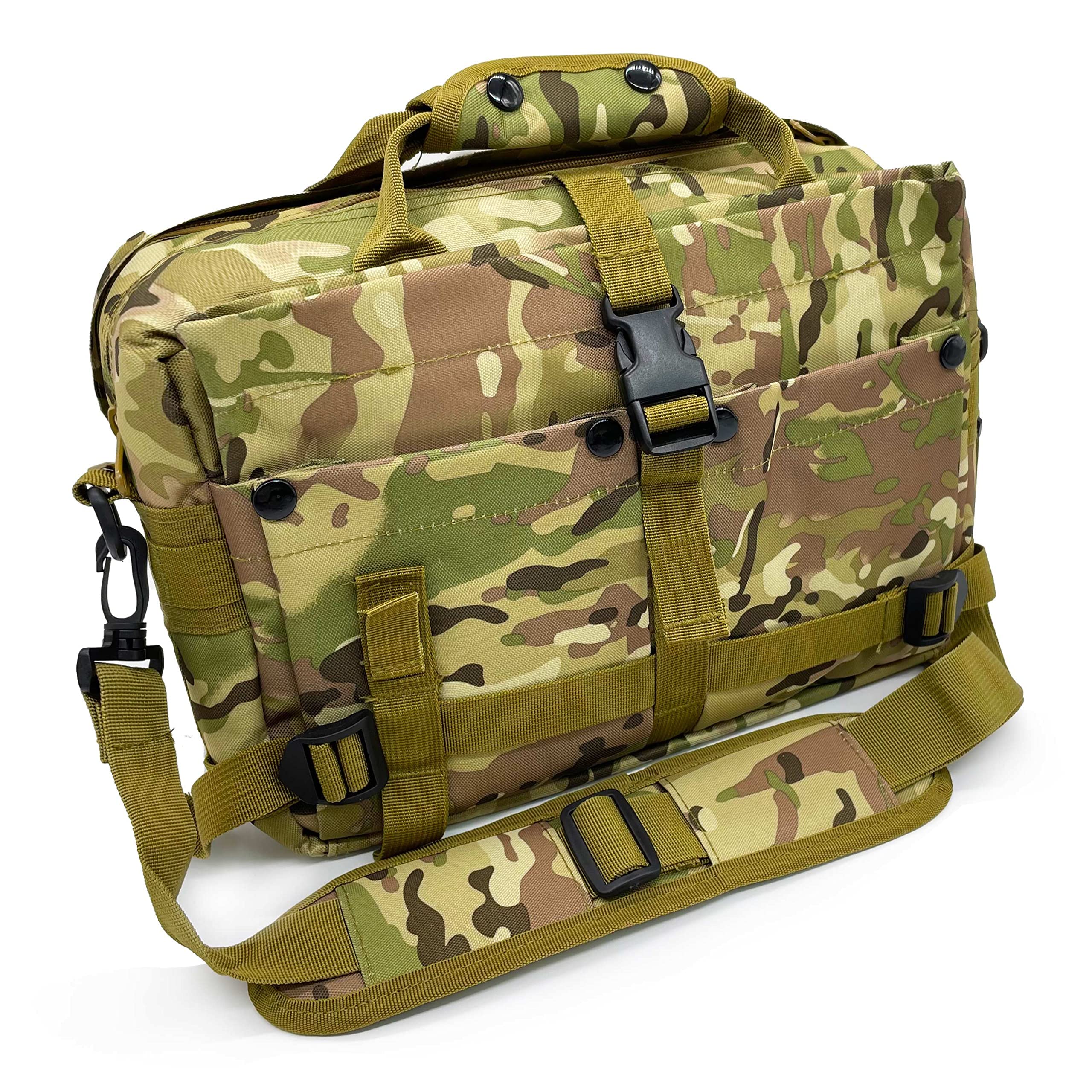 Jaegvida Tactical Tablet Messenger Bag - Waterproof Crossbody Laptop Bag for Men & Women - Perfect for Commuting, Travel & Outdoor Adventures