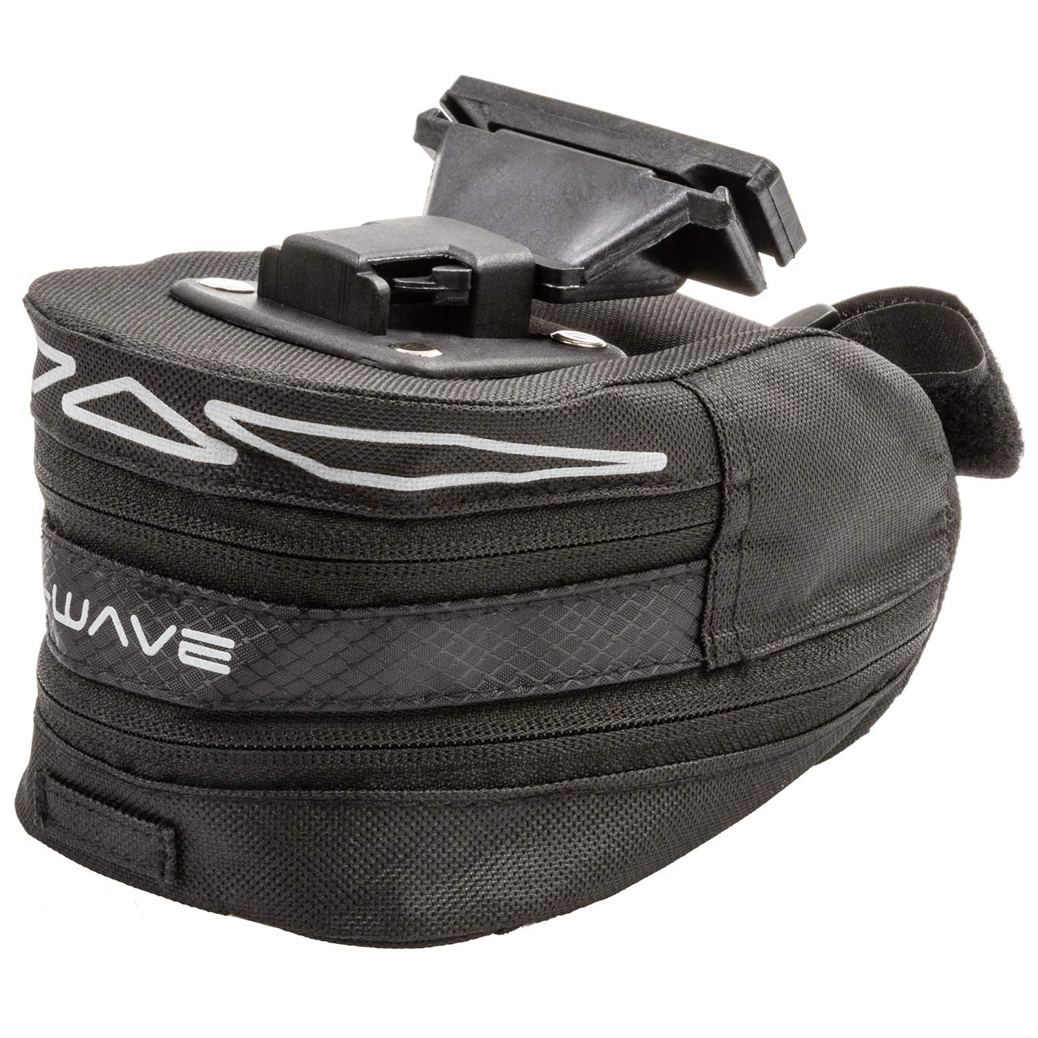 M-Wave Waterproof Bicycle Seat Bag for Road & Mountain Bikes - Compact Storage for Tools, Phone, Keys - Perfect for Cycling Commute & Outdoor Adventures