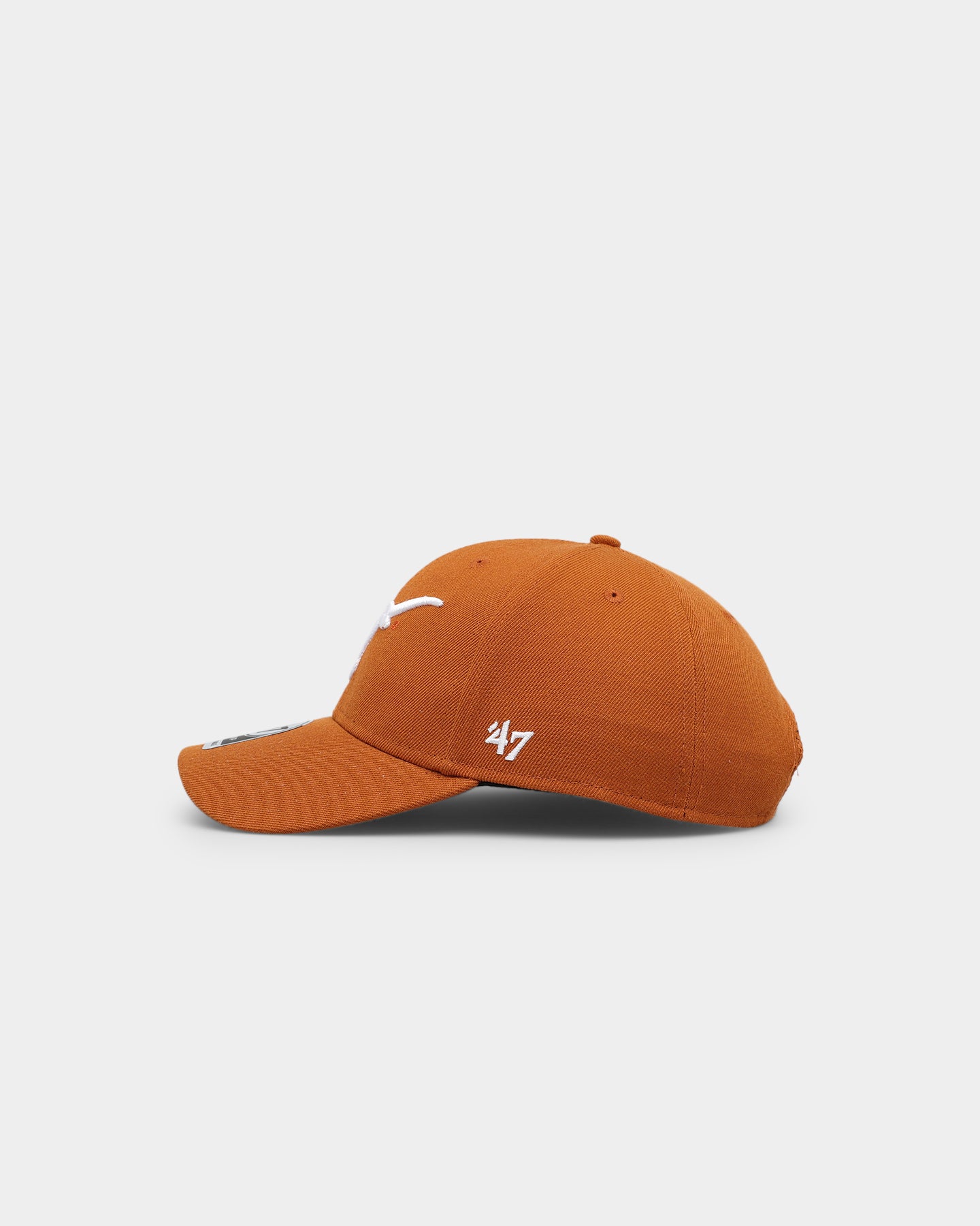 47 Brand Texas Longhorns '47 MVP Strapback Hat - Adjustable Burnt Orange Snapback Cap for Men & Women - Perfect for Game Day, Tailgating and College Fan Gear