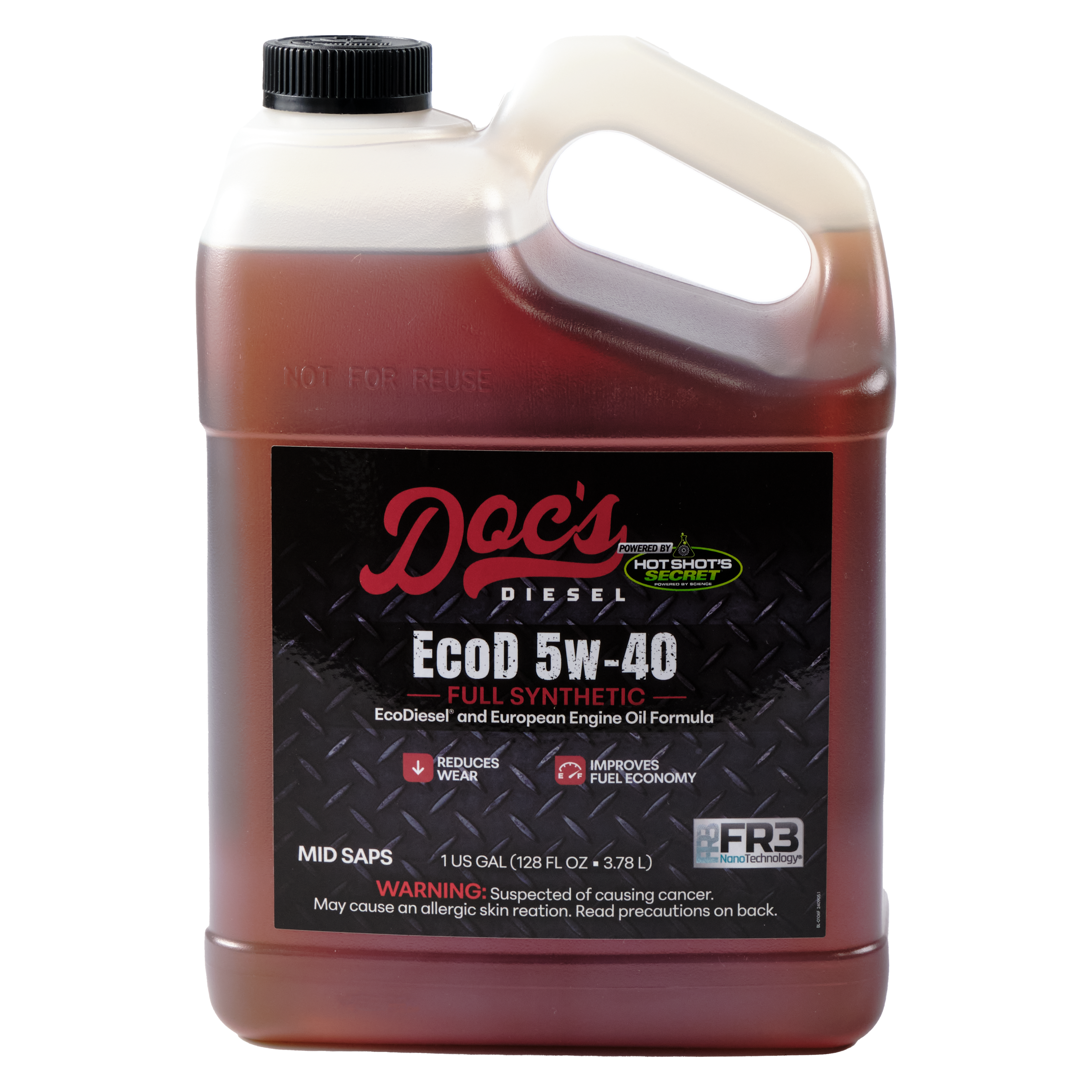 Doc's Diesel 5W-40 Full Synthetic Oil Change Kit for 2014-2019 Jeep Grand Cherokee & RAM 1500 3.0L EcoDiesel - Premium Engine Protection for Off-Roading & Towing