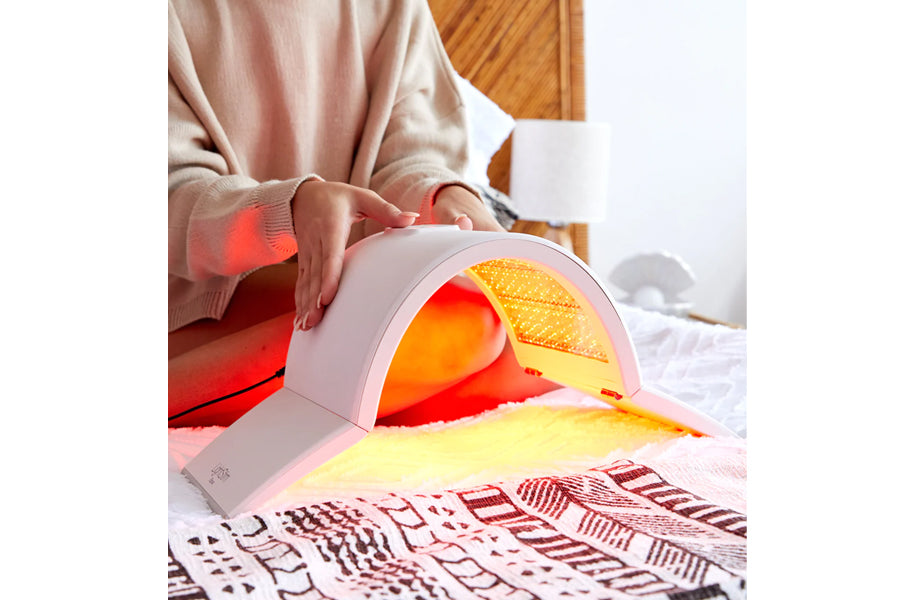 Lightstim Elipsa LED Light Therapy Face Lamp for Anti-Aging & Acne Treatment - Professional Skincare Device for Home Use - Perfect for Daily Facial Rejuvenation & Relaxation Routine