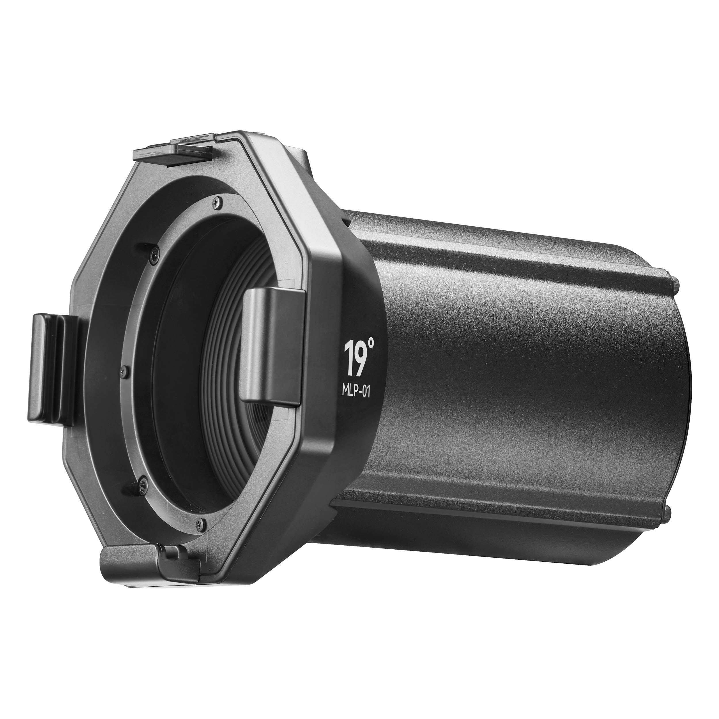 Godox MLP 01 19° Theatrical Replacement Lens for Projector Attachment - High-Quality Optics for Stage Lighting & Theater Productions - Perfect for Stage Performances, Events, and Professional Lighting Setups